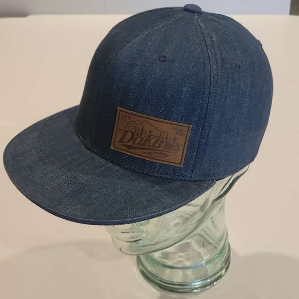 Dakine 210 Fitted by Flexfit denim hat cap size 6 7/8 - 7 1/4